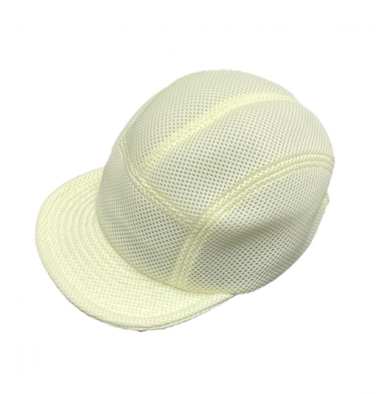 〈 MOUN TEN. 24SS 〉 double russell mesh jetcap / ivory /