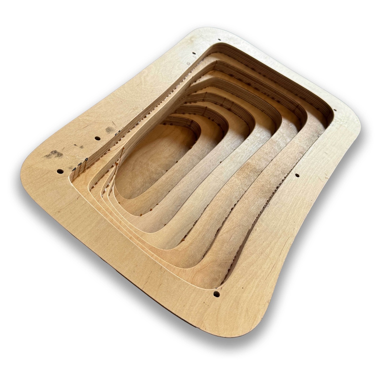 【木製クライミングホールド】DUAL JUGS-2 01 [L]