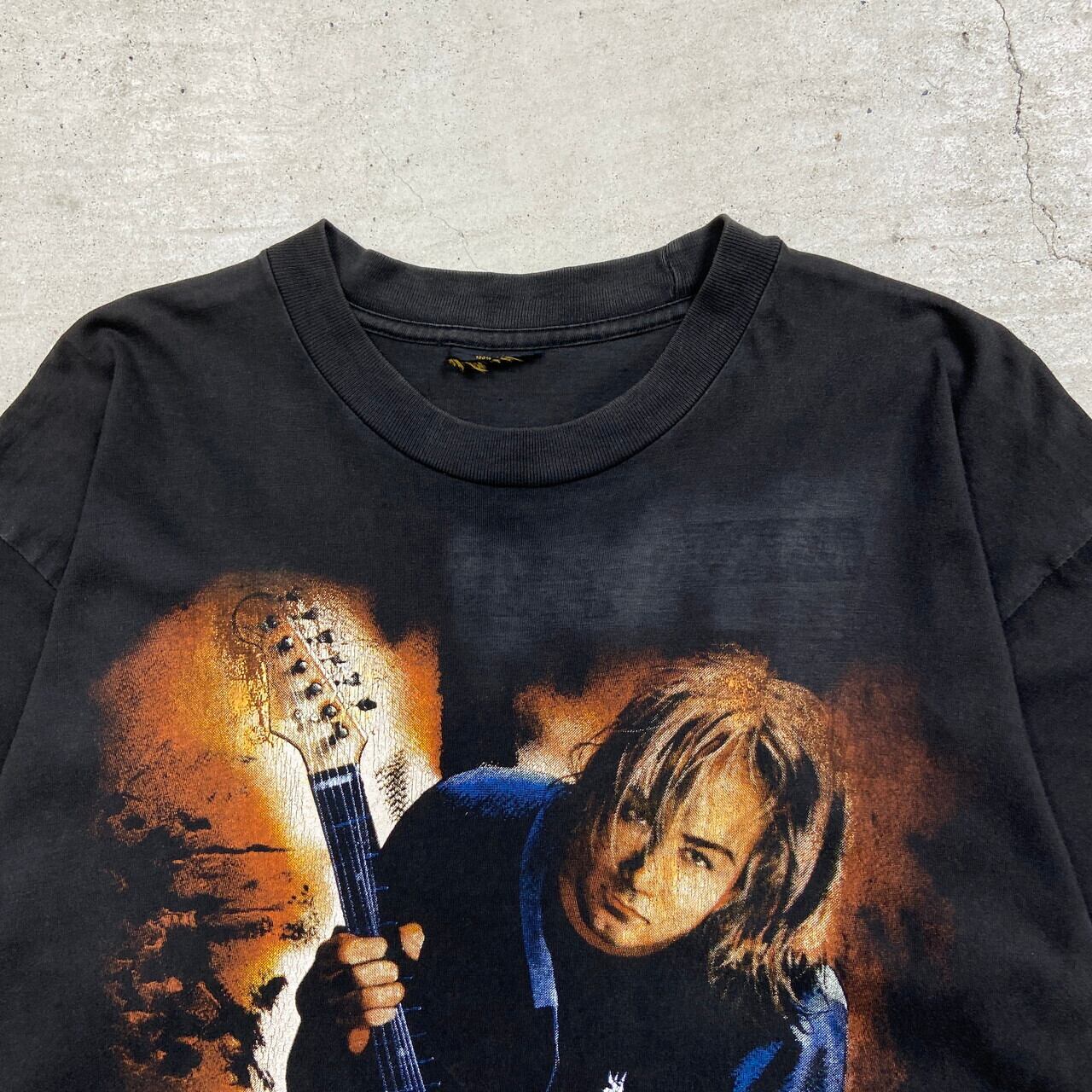 NIRVANA KURT COBAIN バンドTシャツ メンズL相当 古着 ニルヴァーナ 