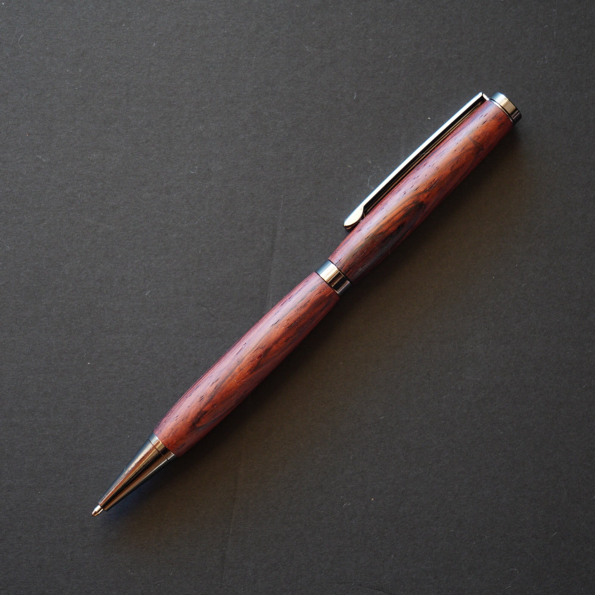 埋れ木オーク ボールペン | Bog Oak Twist Pen | キャムズクラフト