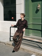 Slight Vogue Wool Blend Butterfly Collar Shirt