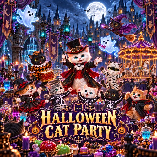 HALLOWEEN CAT PARTY【全26曲・MP3アルバム】