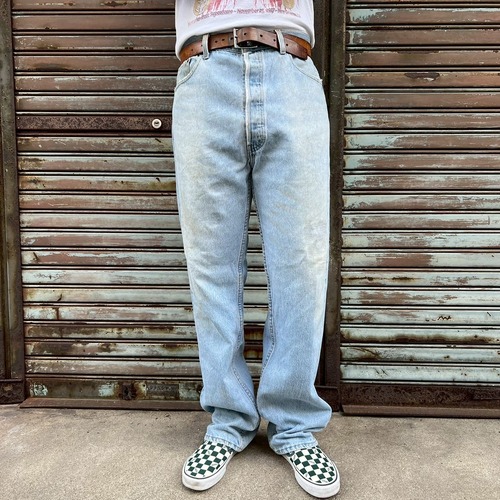90s Levi's Silber Tab シルバータブ デニムパンツ W38 L32 W96cm 769刻印 リーバイス ヴィンテージ インディゴ バルーン バギー 00s