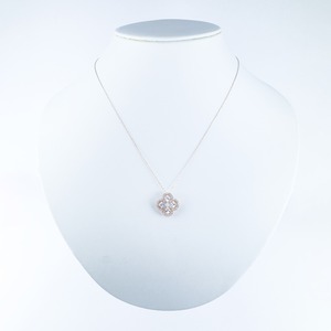 White sapphire necklace PG