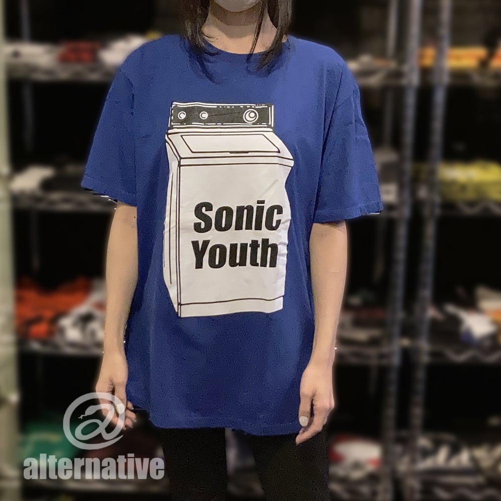 SONIC YOUTH ソニックユース 洗濯機 メンズ レディース ロックTシャツ バンドTシャツ 洗い加工 SONIC-14 |  alternative_tokyo
