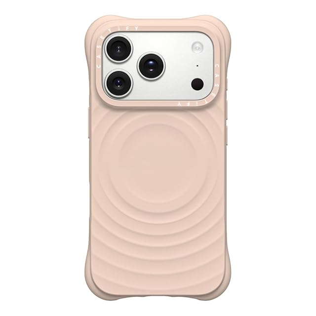 CASETiFY ウェーブ シリコン iPhone 16 Pro Max ケース [波型シリコン