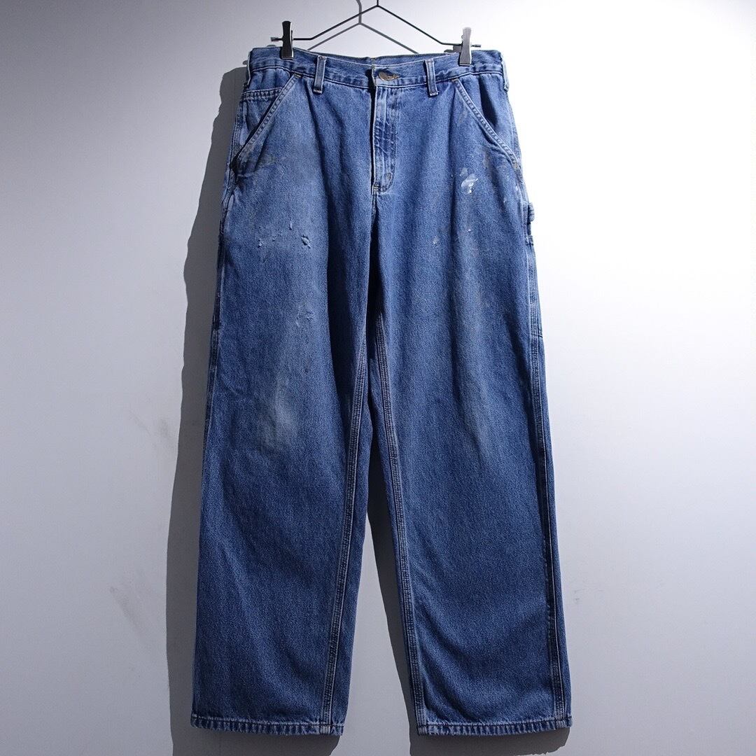 "Carhartt" Real Paint Painter Denim Pants