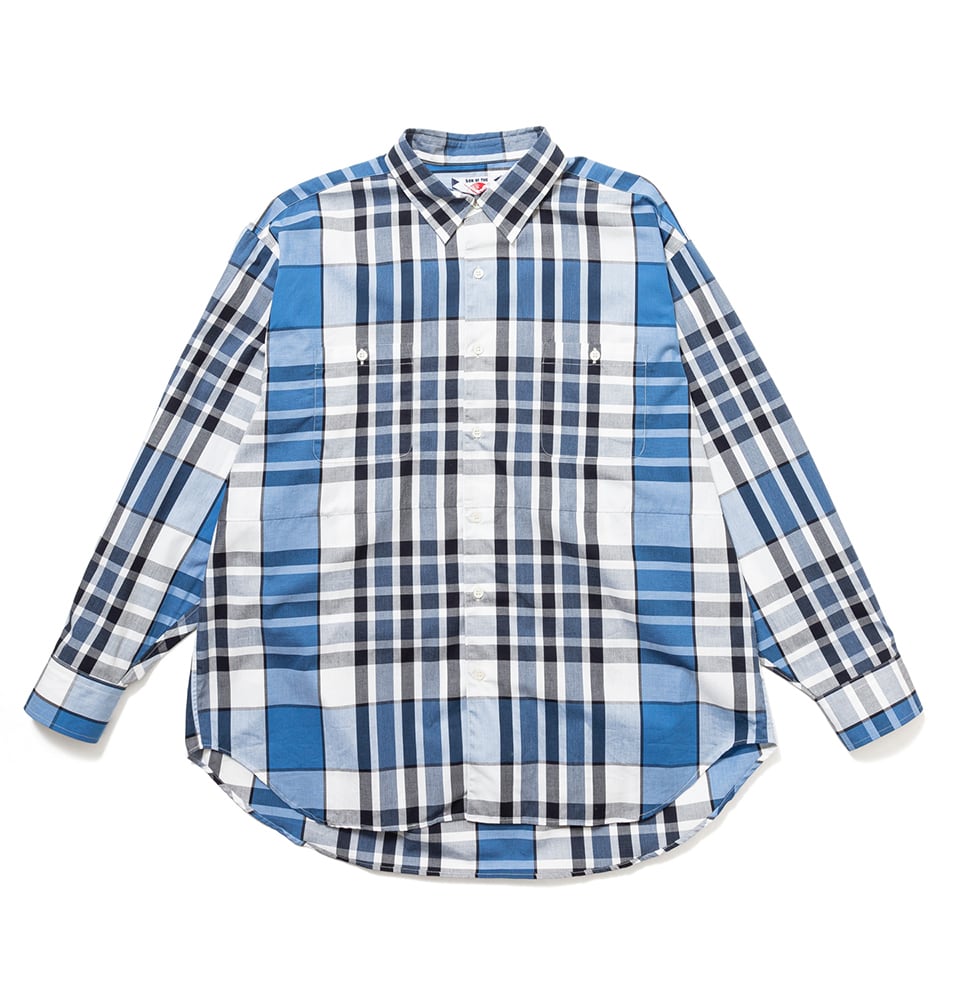 SON OF THE CHEESE 19AW Big Check Shirt約50cm身幅