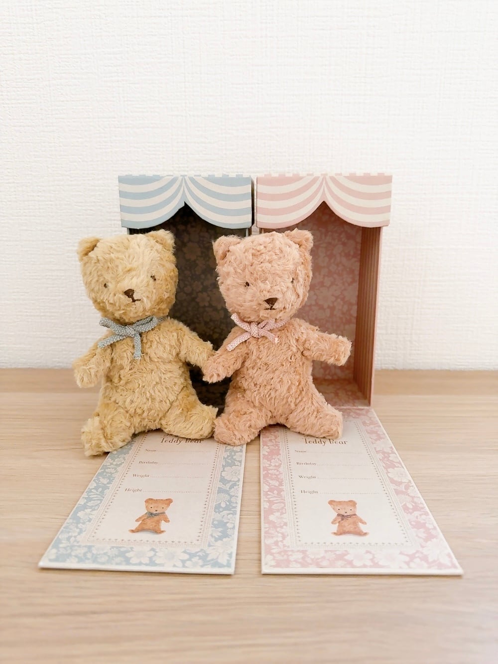 Maileg メイレグ | マイファーストテディ ピンク ブルー くまさん | Primii