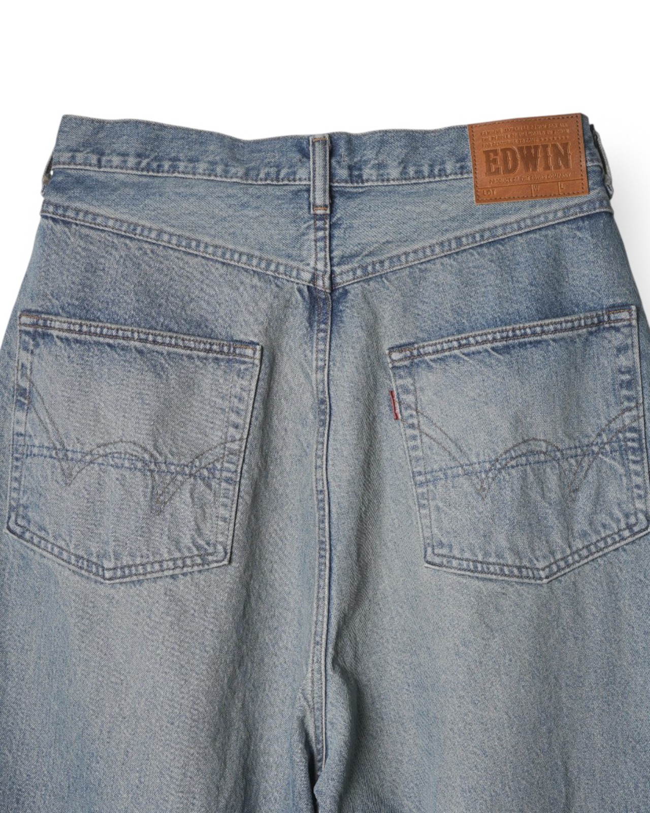 refomed "FRESH MAN DENIM WIDE PANTS 〔USED〕"