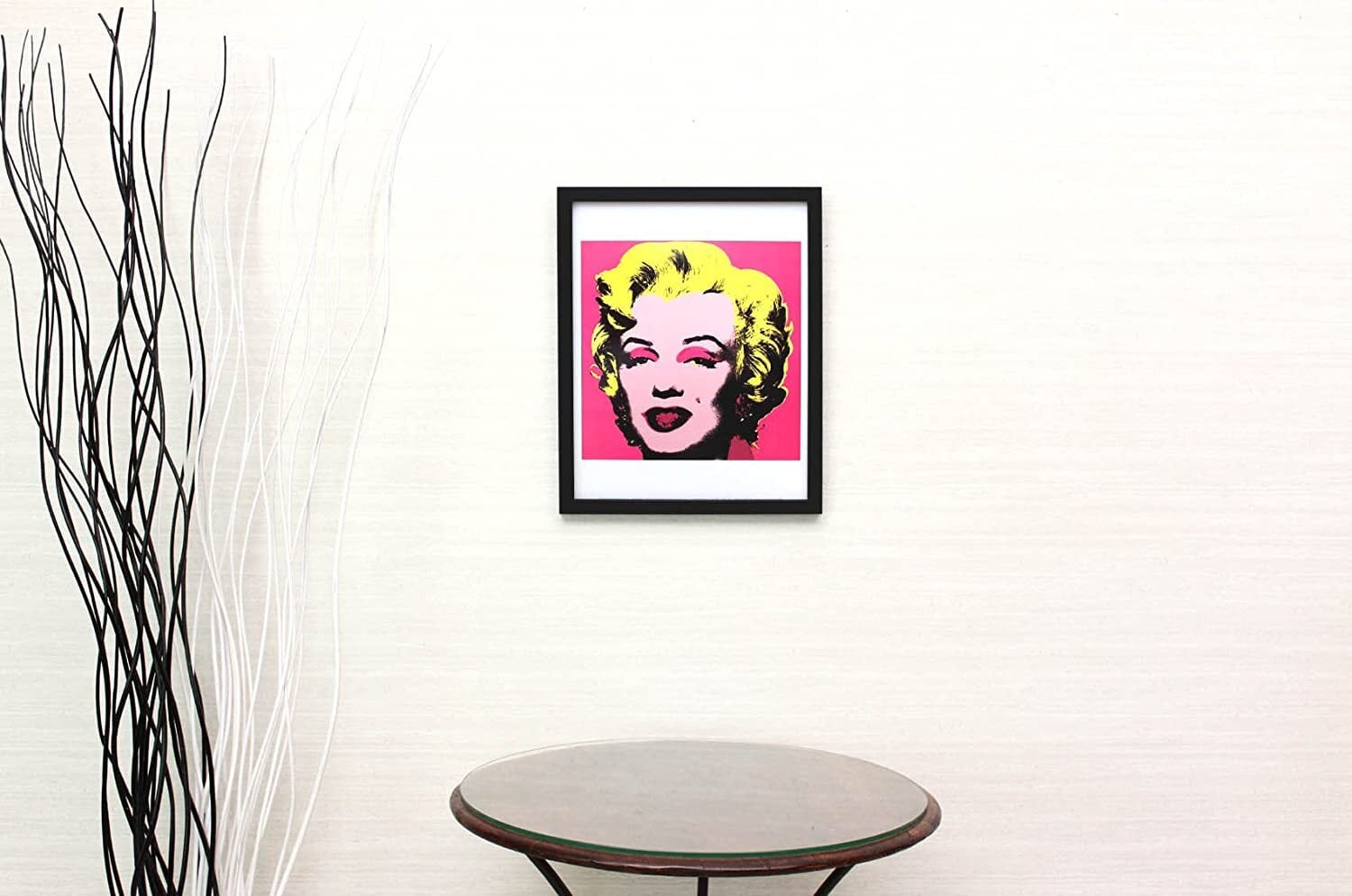 アンディ ウォーホル「マリリン モンロー(ホットピンク)1967」展示用フック付ポスター ポップアート 絵画