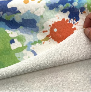 ★NY395◆1m◆ラスト1点◆綿100%裏毛ニット生地◆マレファブ◆バシャン