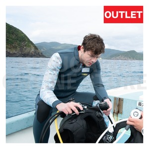 【アウトレット品！BSFR】GULL OnlineStore限定 2ｍｍジャージタッパー メンズ GULL ガル ウェットスーツ