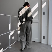 MIXカラー2wayジップCD/グレーmix