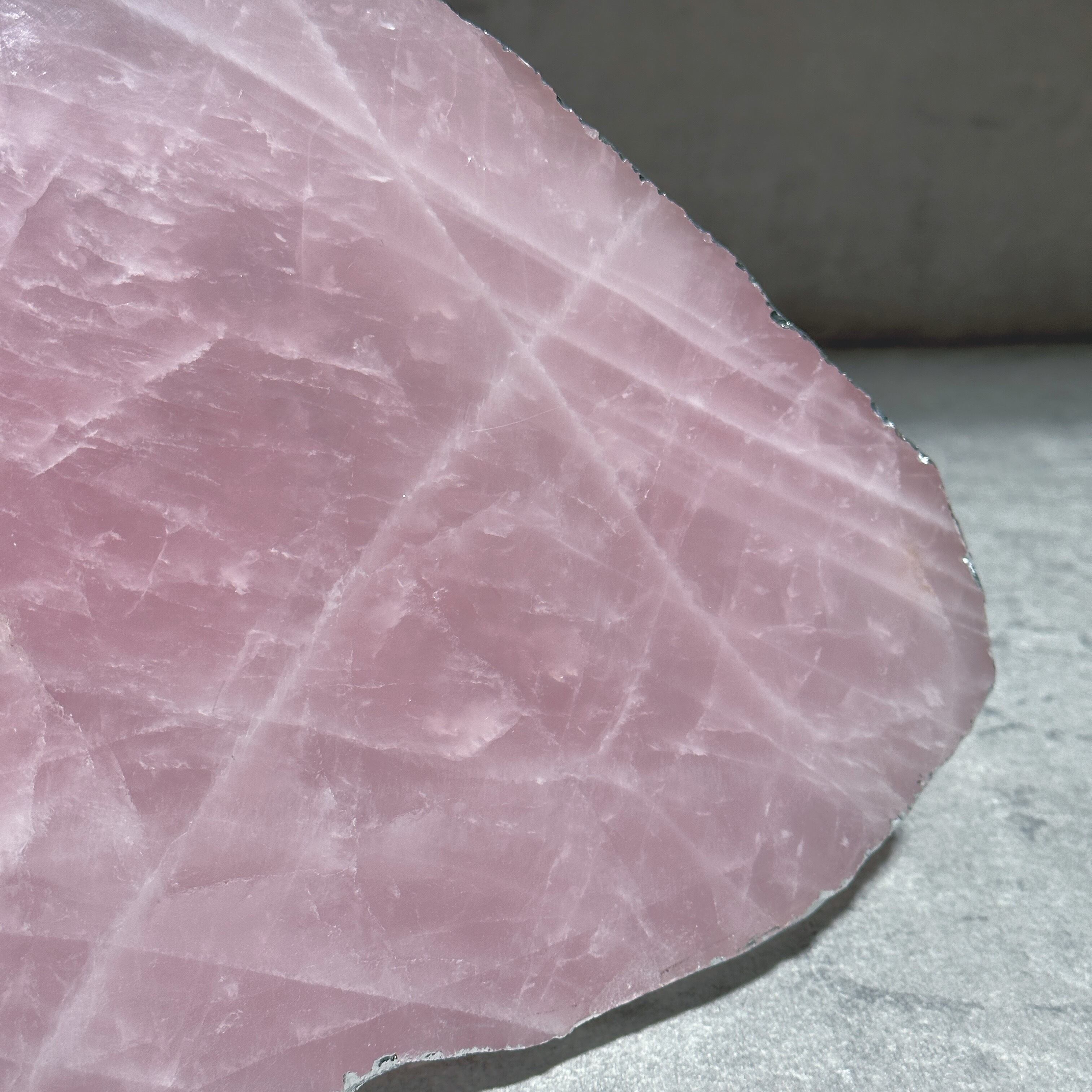 ローズクォーツ プレート21◇ Rose Quartz ◇天然石・鉱物