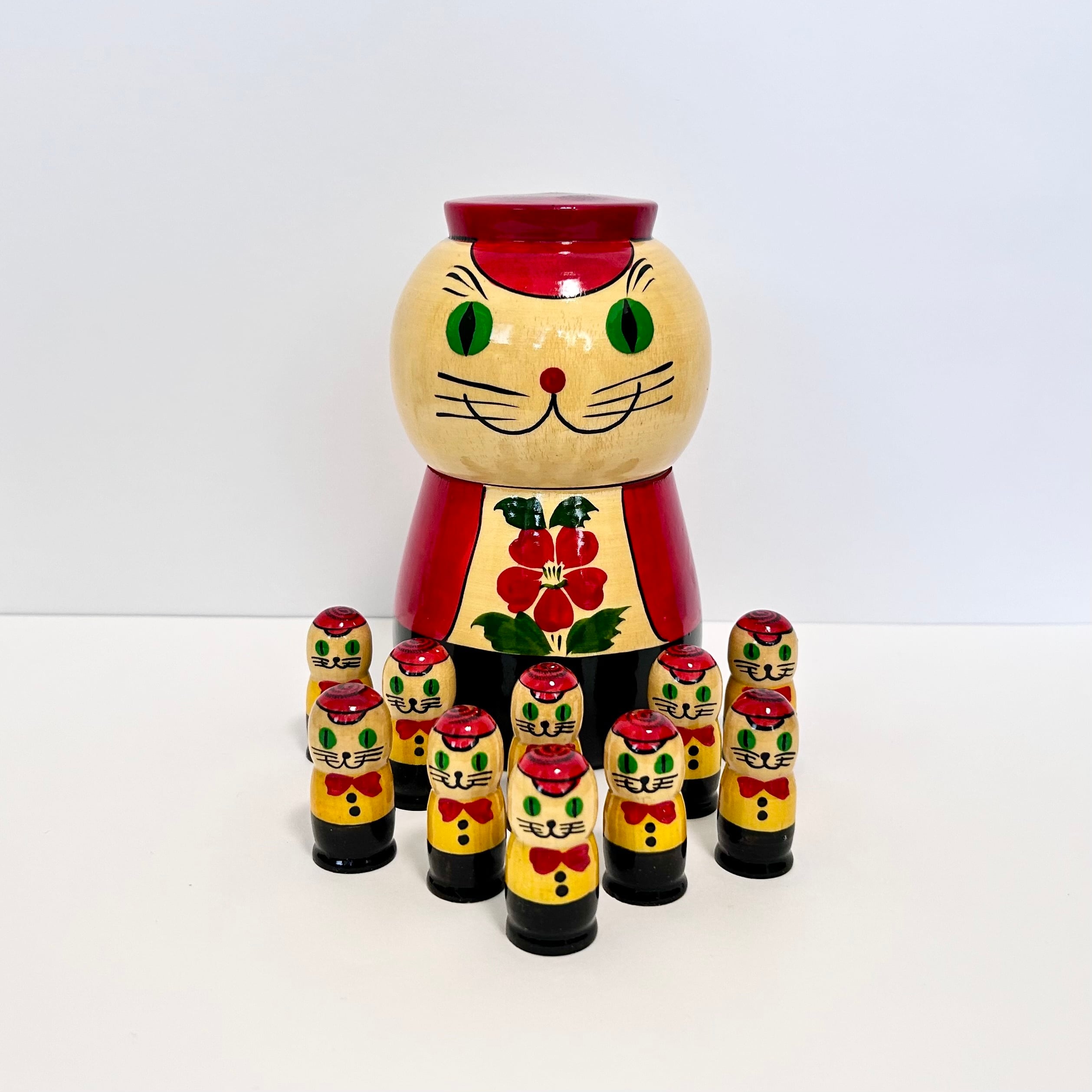 マトリョーシカ 11.5cm 3ピース 「教会」キーロフ | 世界の雑貨 corie