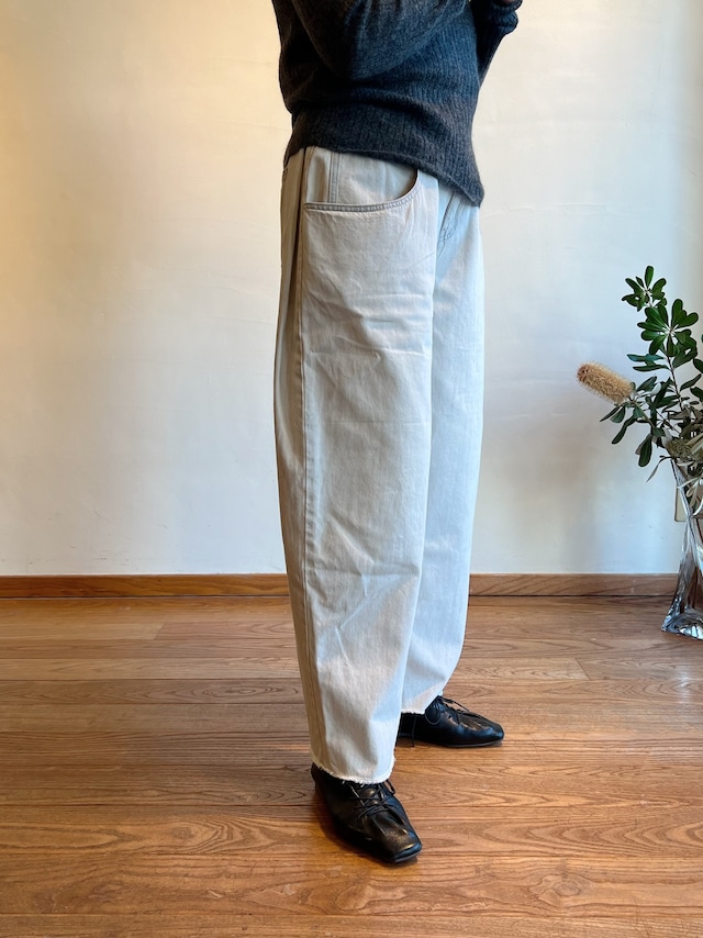 CYAN TOKYO / サイドタックワイドデニム