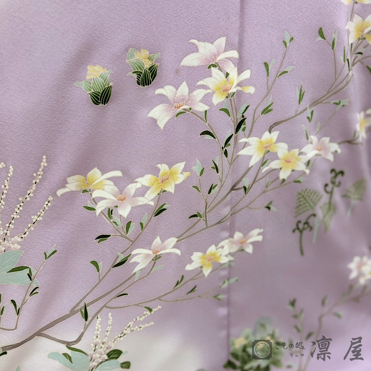 加賀友禅 訪問着「奥入瀬」 | きもの処 凛屋 ONLINE SHOP
