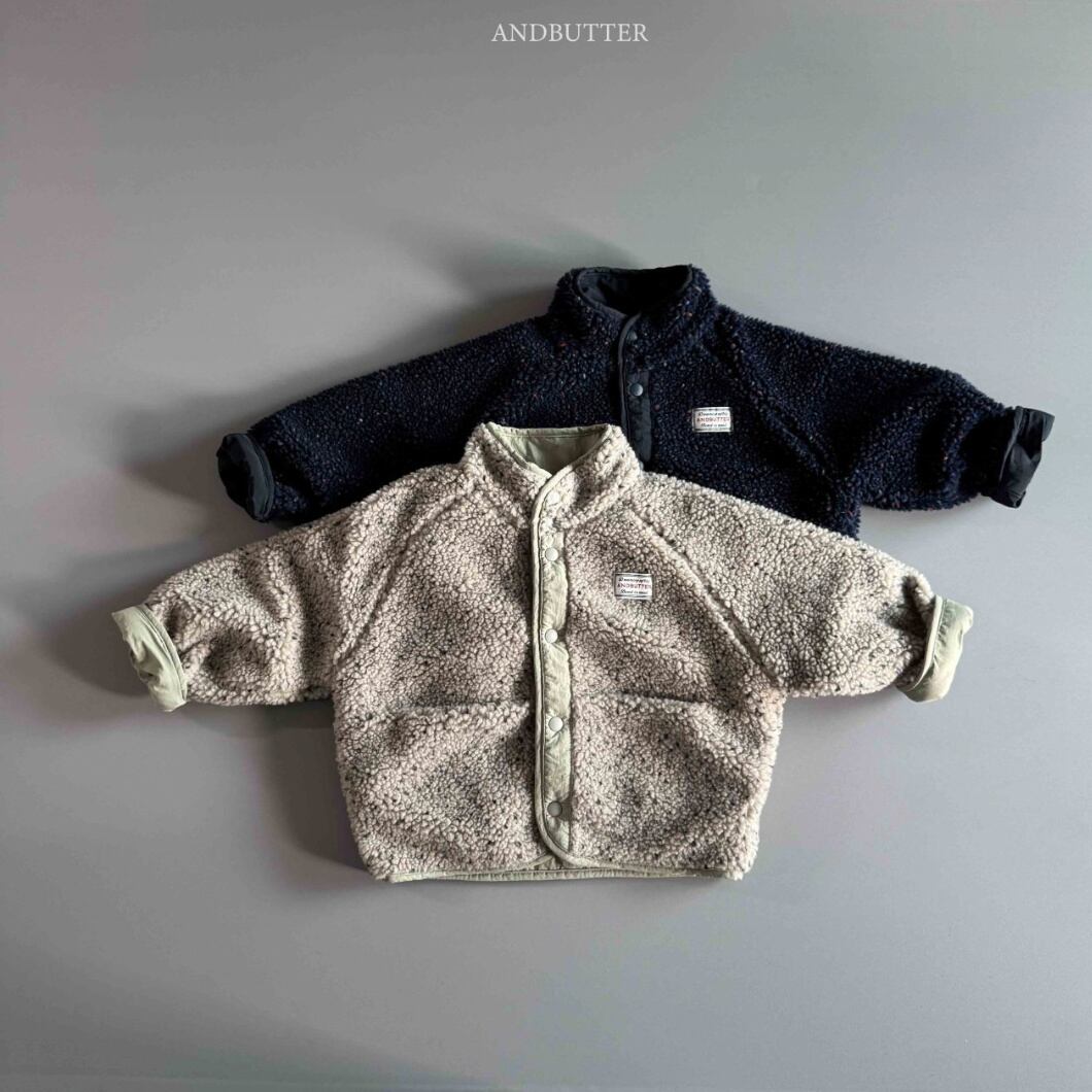 リバーシブルジャンパー 【andbutter】