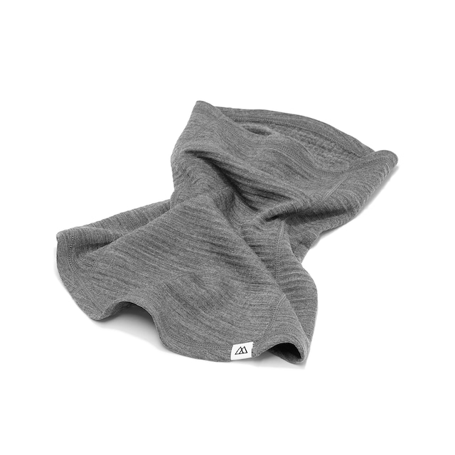 Grid Merino Long Neck Gaiter