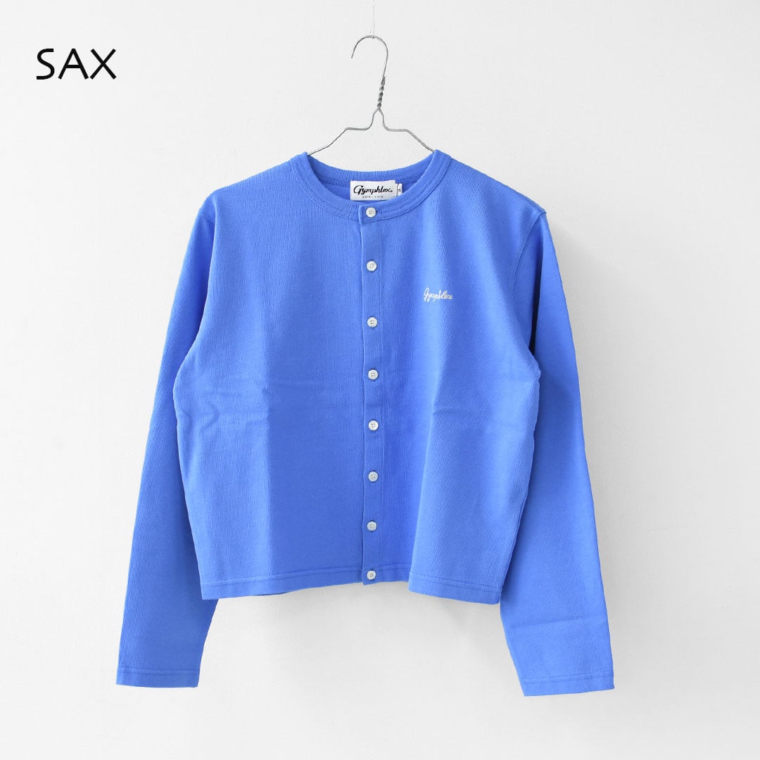 Gymphlex [ジムフレックス] W Cotton L/S Short Cardigan [GY-C0367SCT
