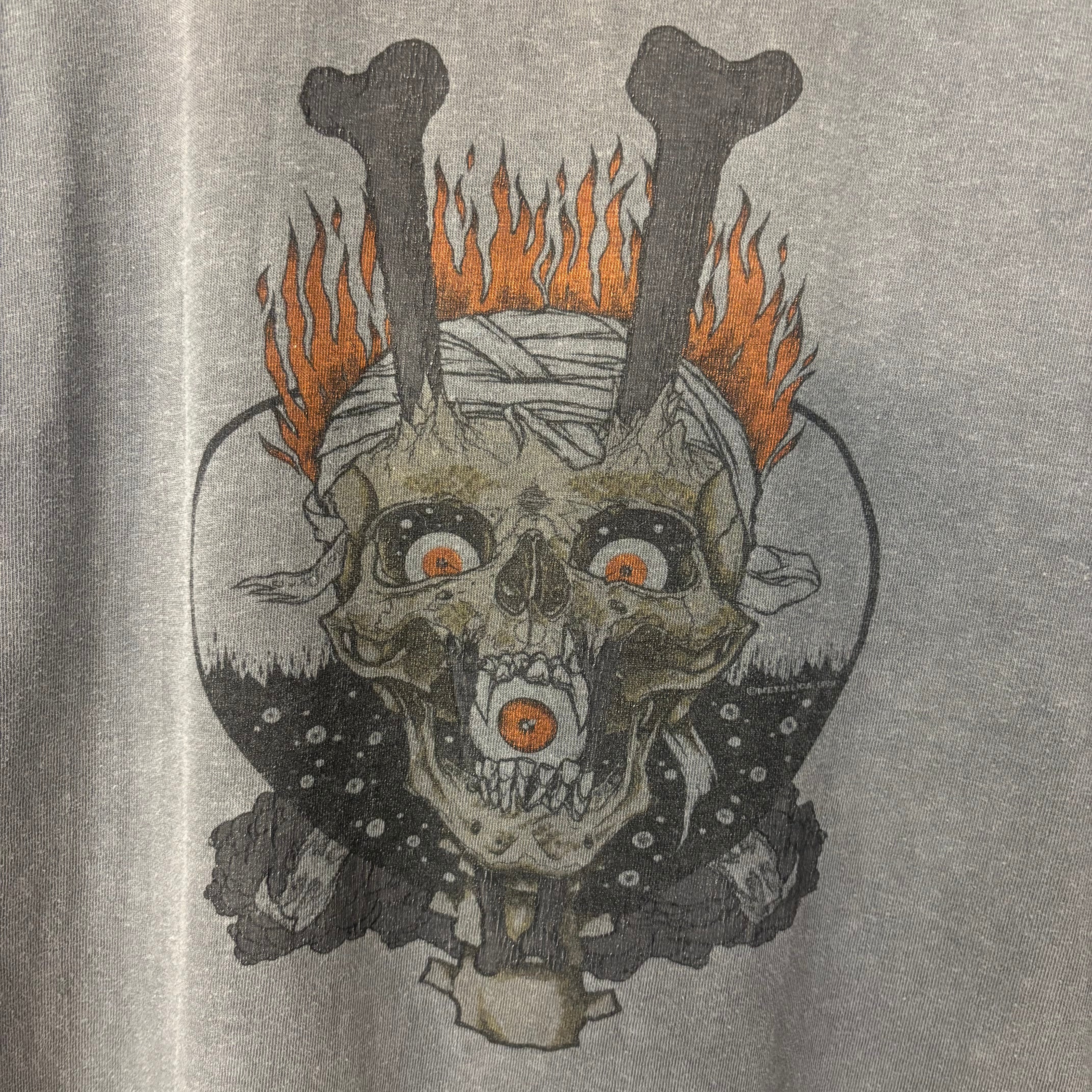 80's LLICA Pushead サイズL 80's METALLICA Pushead サイズL
