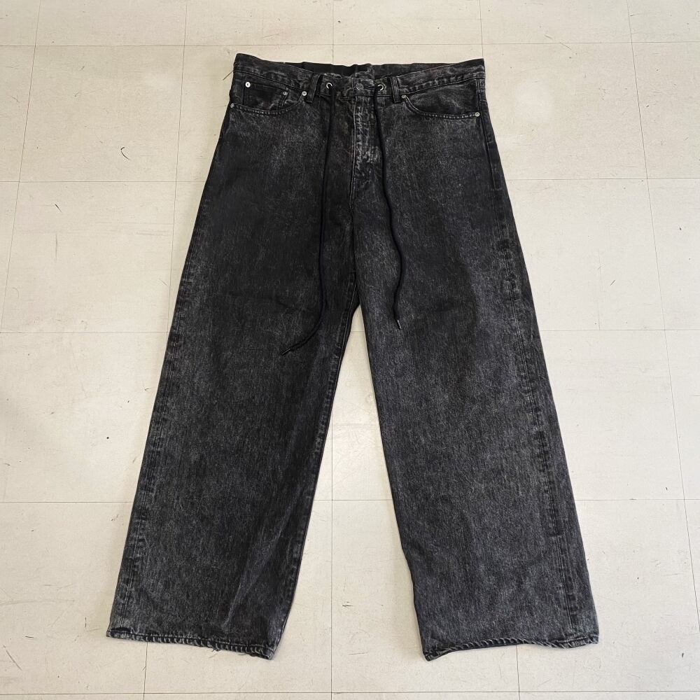 MINEDENIM マインデニム 22AW Drawstring E.wide 5Pocket ワイドデニム 