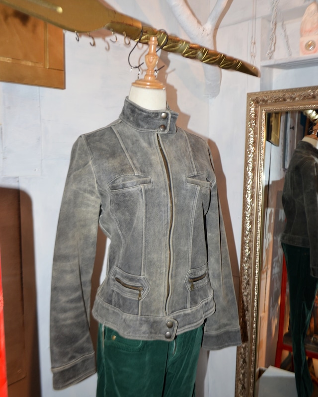 2000's Ash leather jacket