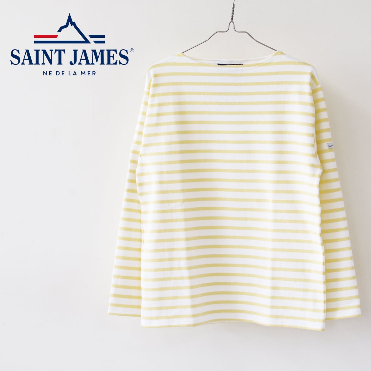 SAINT JAMES [セントジェームス 正規販売店] OUESSANT BORDER NEIGE 