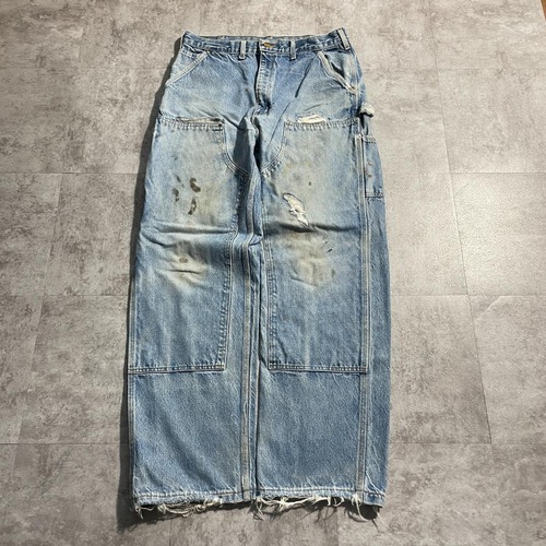 USA製 デニム ダブルニー Carhartt B07 DNM 38×34
