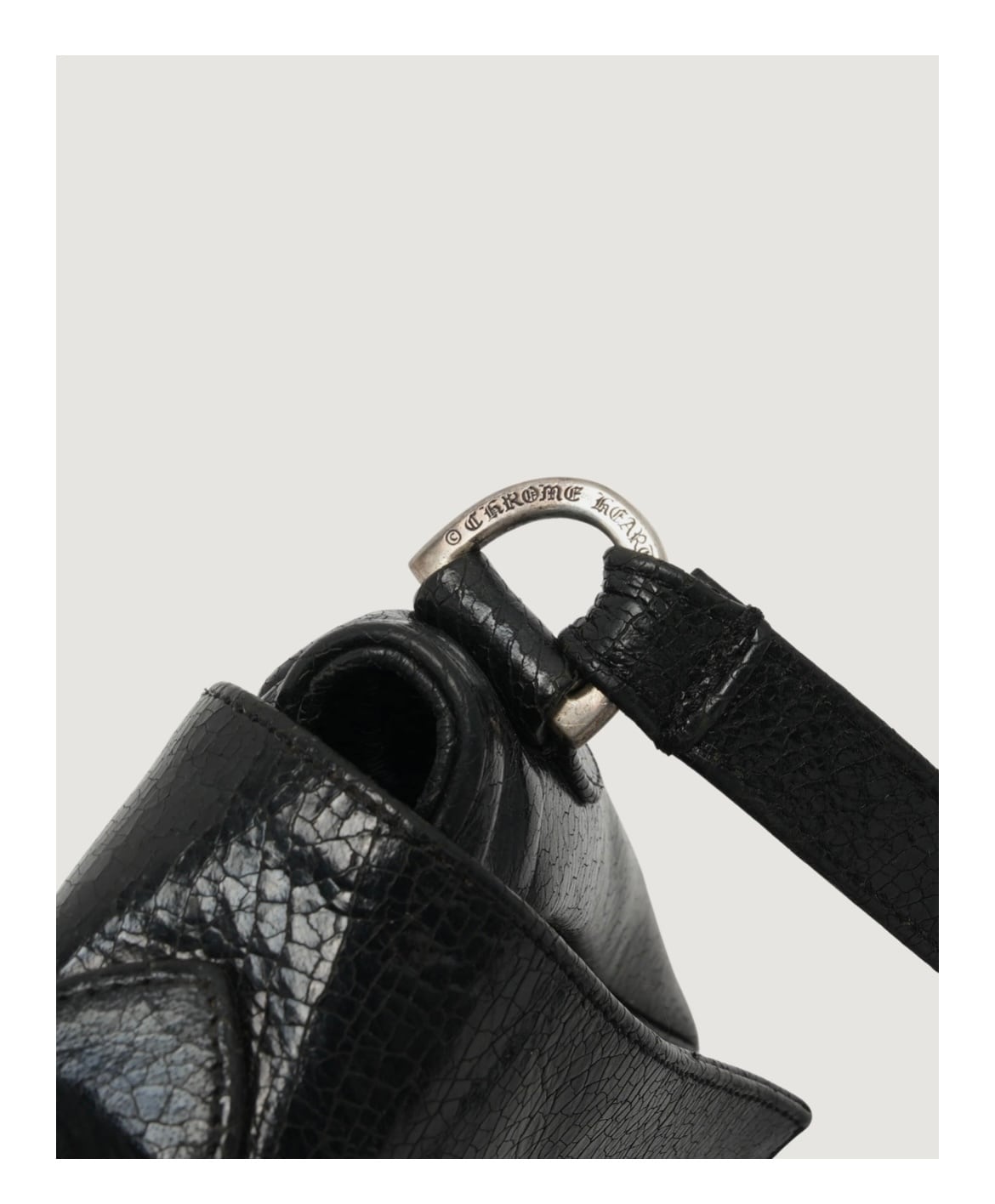 CHROME HEARTS クロムハーツ Fleur Embellished Messenger Bag