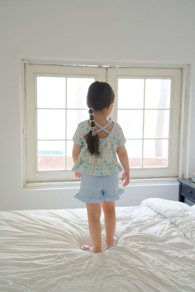 【5/9〆予約】<chouchoushasha>  Cherry frill pants