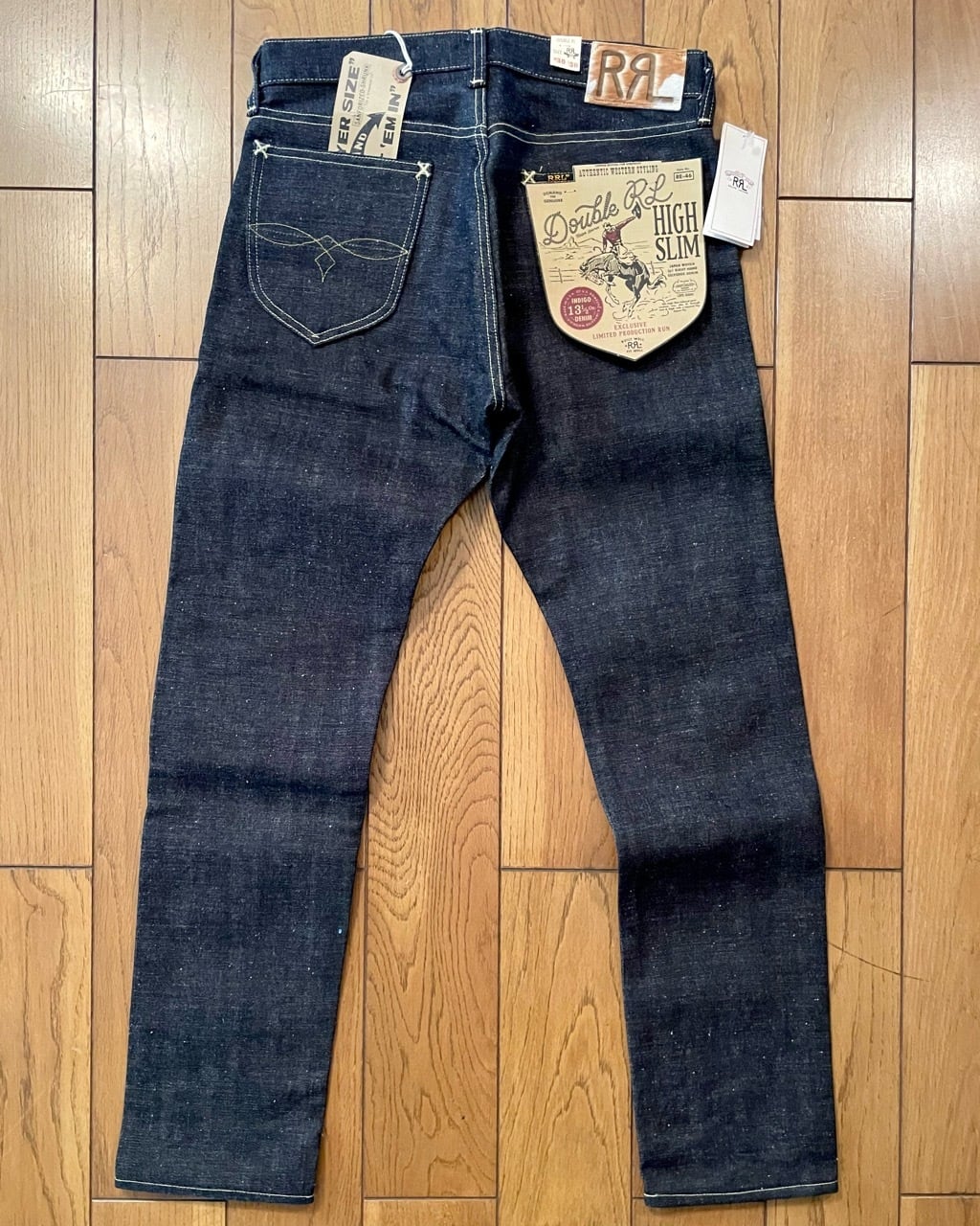 NOS(新古品) アメリカ製 RRL “HIGH SLIM” 限定200本 W30-L30 NOS(新古品) アメリカ製 RRL “HIGH SLIM” 限定200本 W30-L30