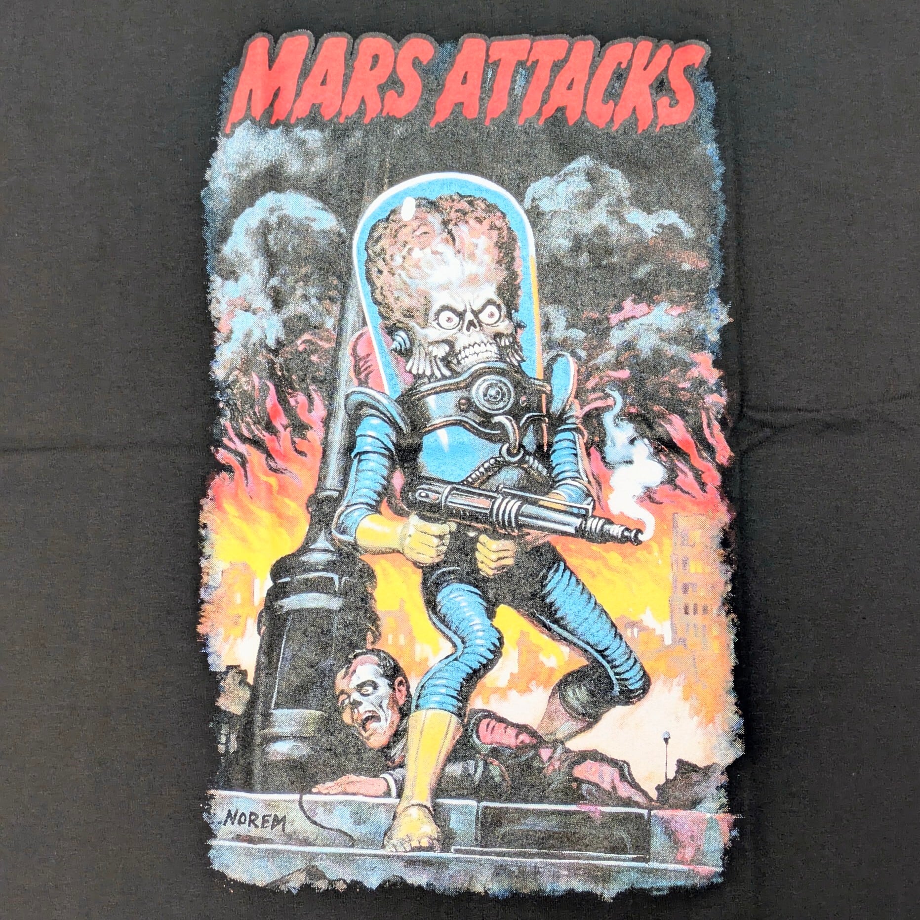 【 Mars Attacks!（ マーズアタック!  ）】火星人兵士 / 映画Tシャツ / Tシャツ〚アメリカン雑貨 アメトイ〛