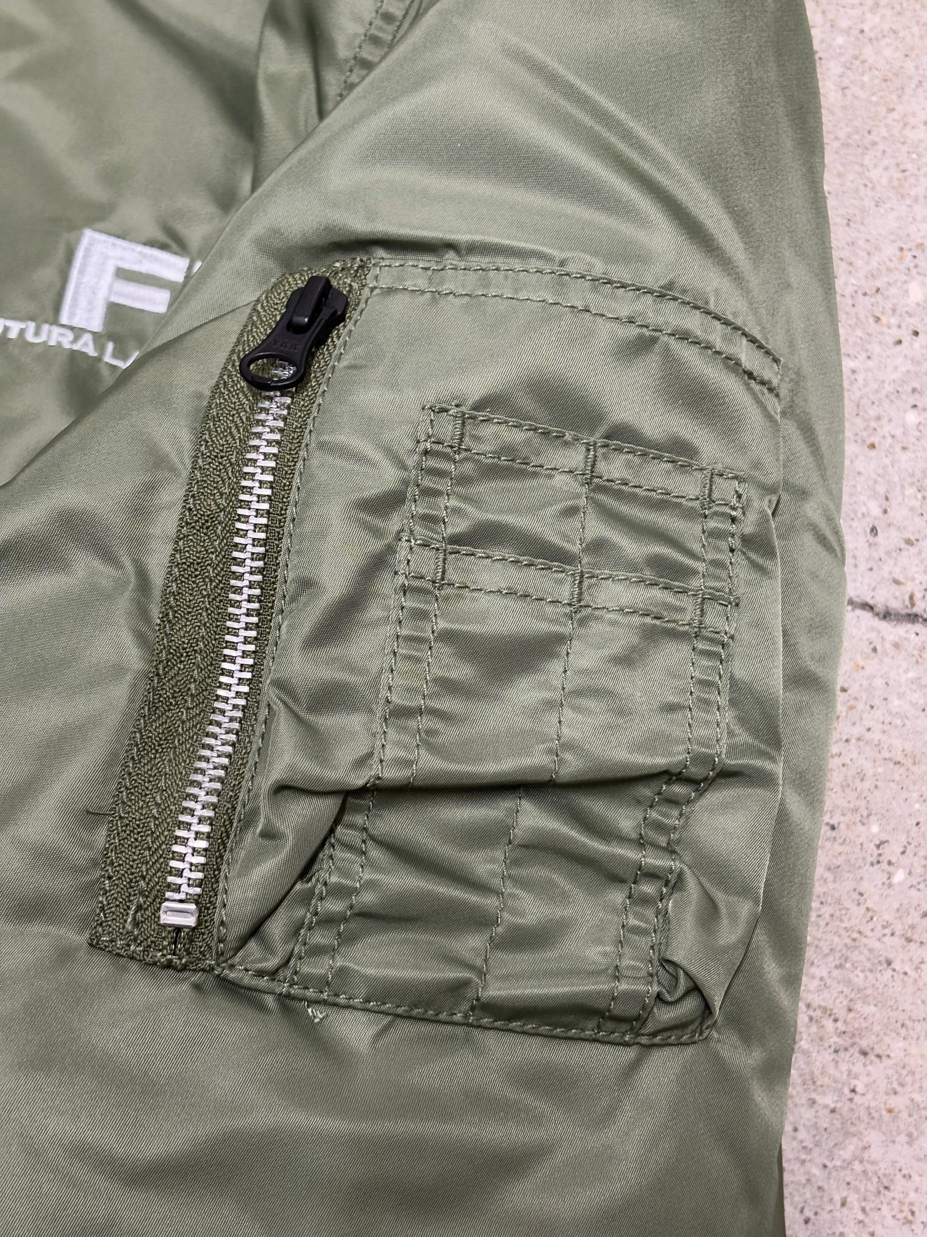 FUTURA Laboratories × NIGOLD/MA-1/Flight Jacket/M/刺繍ロゴ