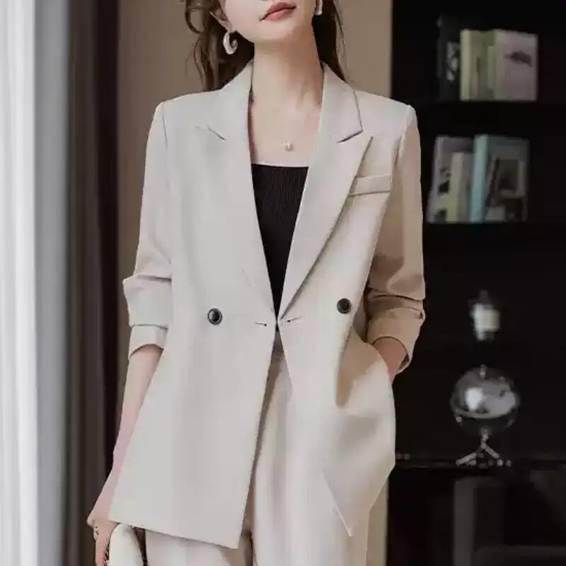 フレアパンツスーツ U0221