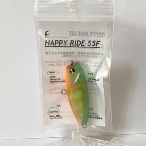 HAPPY RIDE 55F　ハッピーライド 55F インセクトチャート Ver1.0　在庫あり