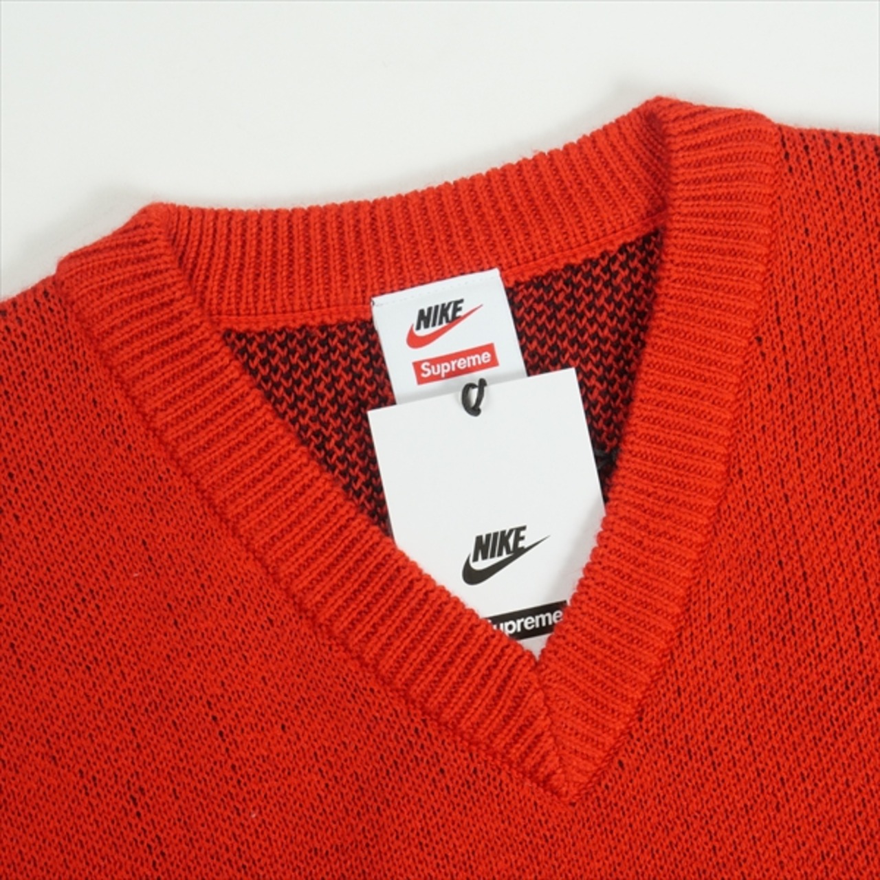 Size【M】 SUPREME シュプリーム ×Nike 25SS Sweater Vest Red ニット 