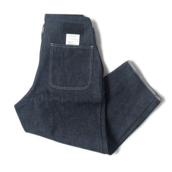 ツキ TUKI TYPE3 INDIGO DENIM デニムクロップドパンツ