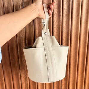 blancle S.LEATHER ONE HANDLE TUBE BAG