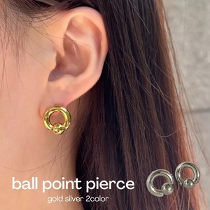 circle ball pierce【 2color 】No.P146
