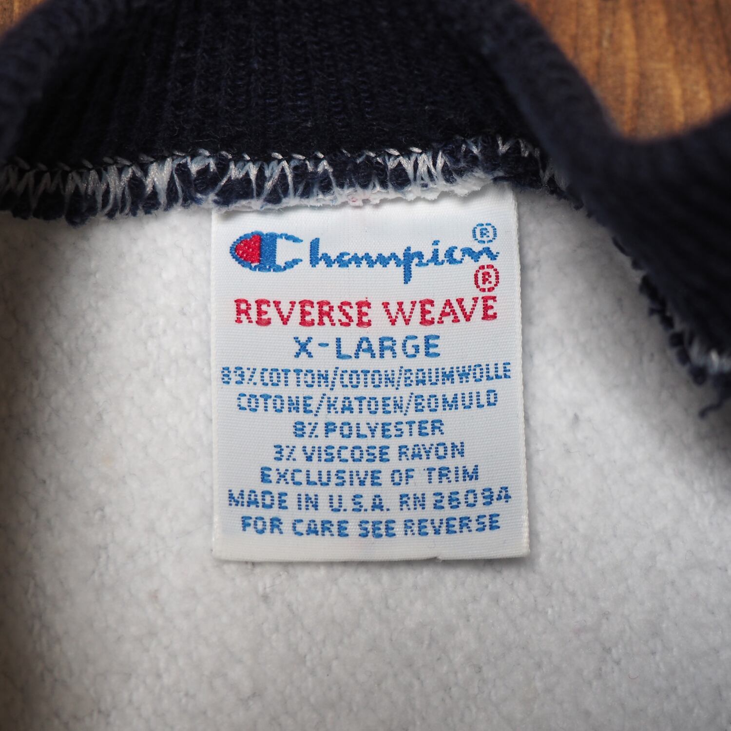 90's “Champion” Reverse Weave “NYAC” | 古着屋シミー 90's “Champion” Reverse Weave “NYAC” | 古着屋シミー
