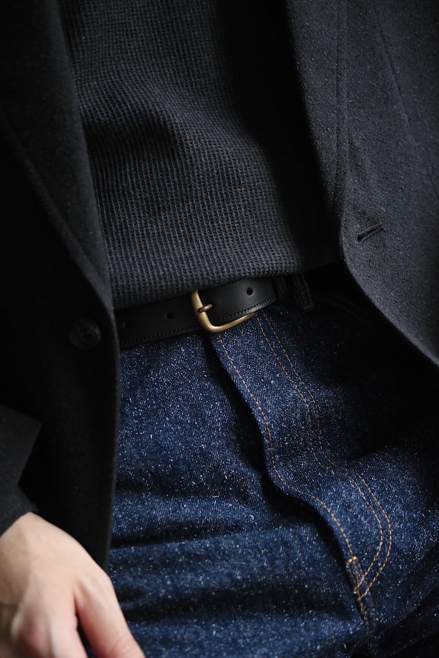 Jodhpurs Belt - Buttero Calf × Black