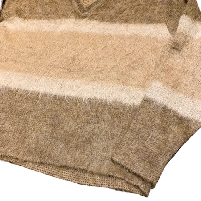 60's Campus Wool Mohair Knit M / モヘア ウールニット セーター