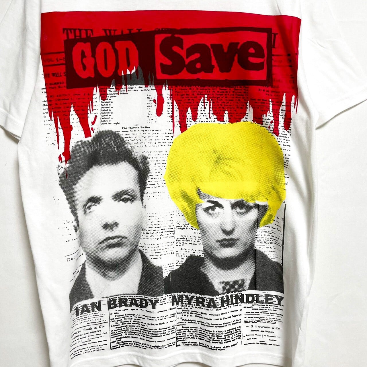Unfinished God Save Tシャツ Unfinished