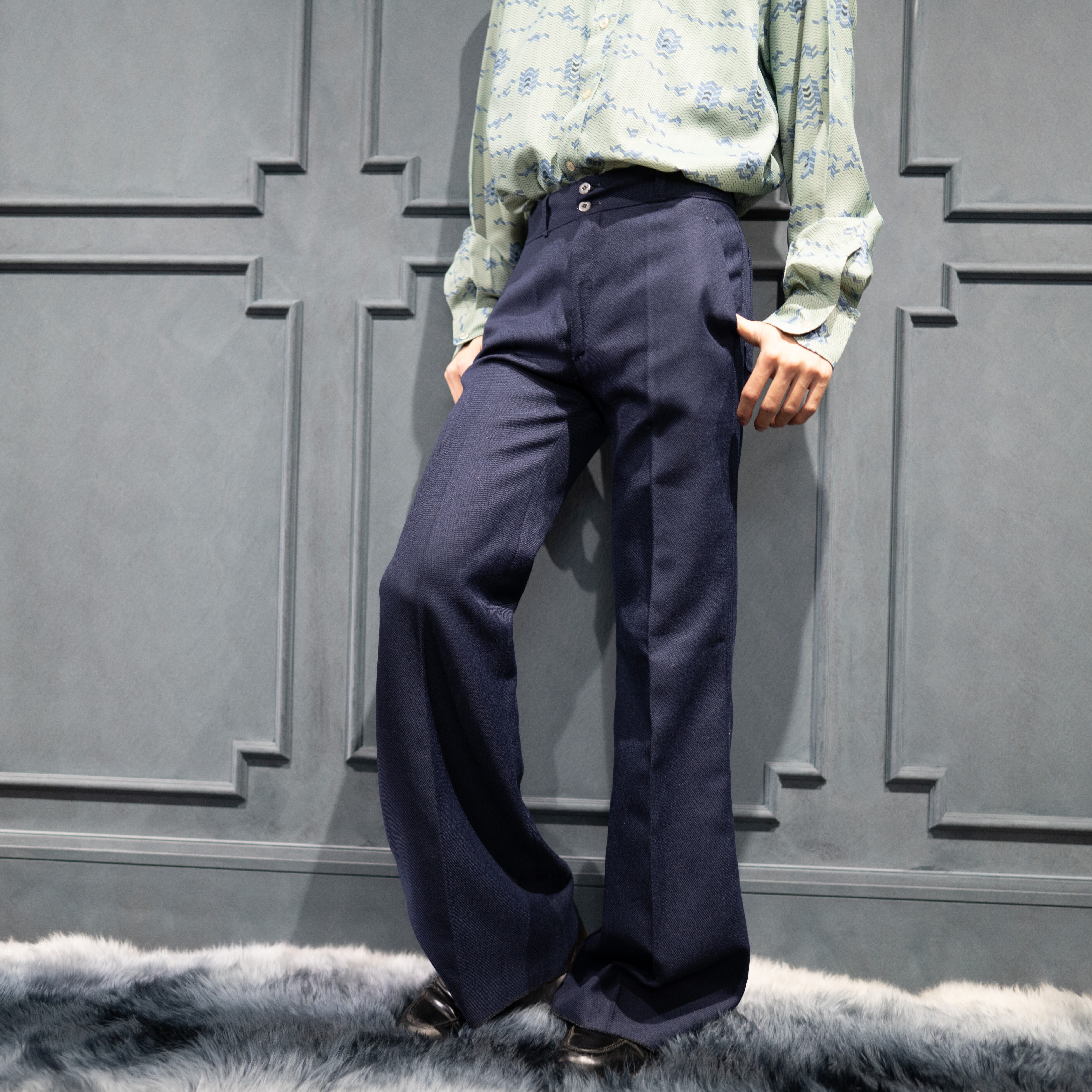 DEAD STOCK EU VINTAGE COLOR FLARE PANTS/デッドストック DEAD STOCK EU VINTAGE COLOR FLARE PANTS/デッドストック