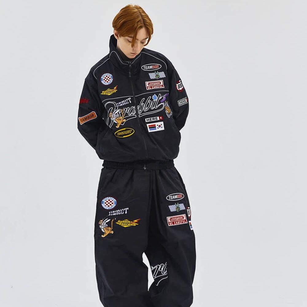 23-24 BSRABBIT RACING TRACK JACKET スノーボード ウェア 