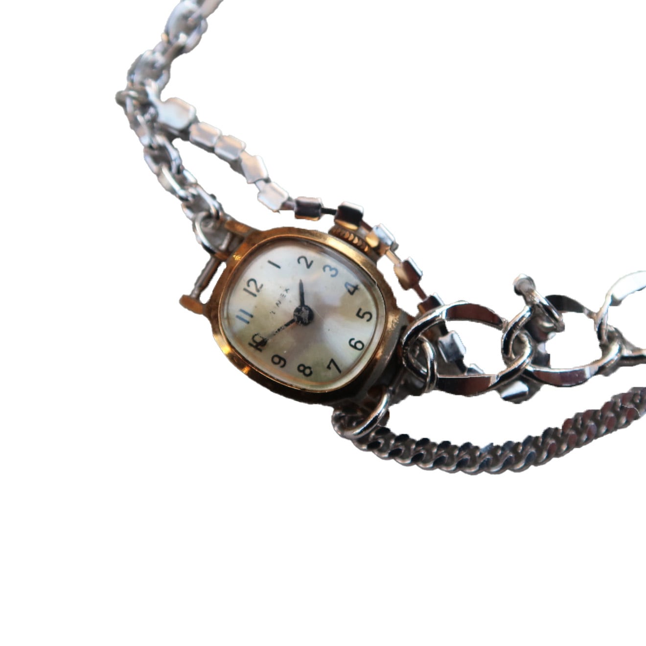 HIDAKA VINTAGE WATCH PANTS CHAIN (GOLD)