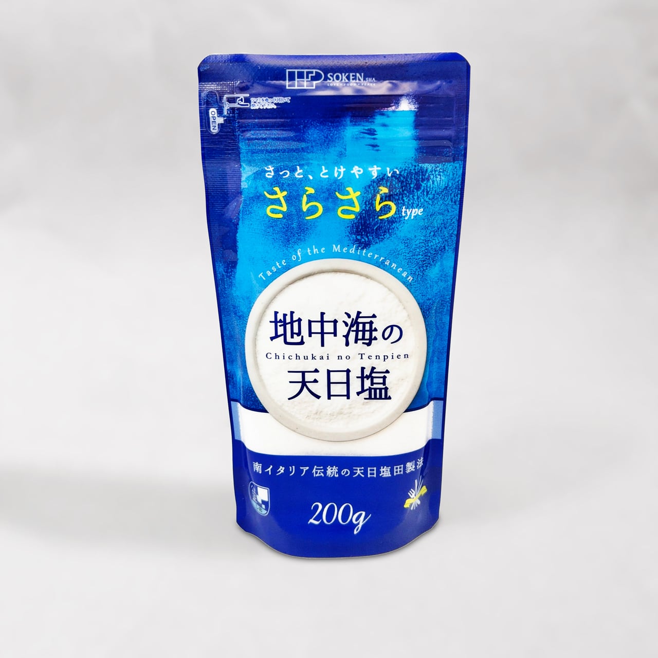 ○地中海の天日塩さらさらタイプ200g | GOODFOODS なちゅらるこーと