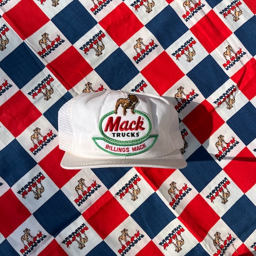 DEADSTOCK ."Mack Trucks" K-Brand Trucker Hat/ White